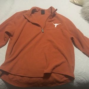 University of Texas (UT) long sleeve quarter zip